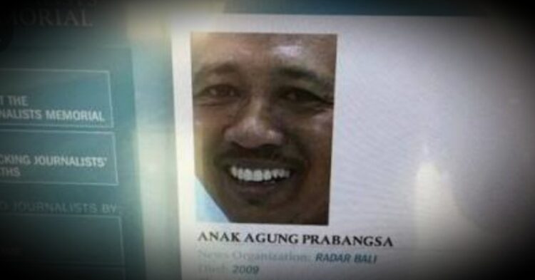 Prabangsa, Ketika Berita Berbalas Nyawa