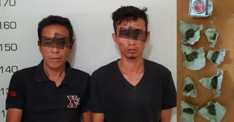 Transaksi 'Cimeng', Dua Sekawan ini Ditangkap dari Bawah Tribun Lapangan Bola