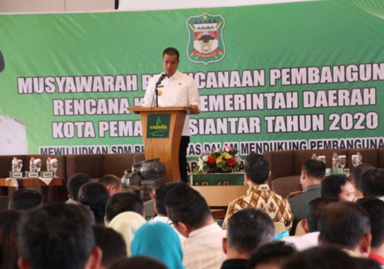 Berbasis Money Follow Program, Walikota Siantar Minta OPD Libatkan Masyarakat Luas