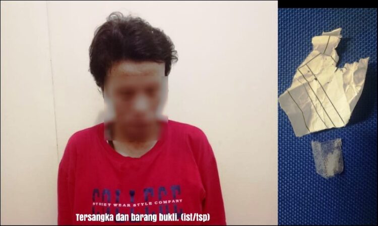 Ketahuan Lemparkan Sabu, Perempuan ini Ditangkap Sat Narkoba Polres Pematangsiantar