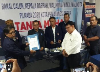 4 Kali Plh Walikota dan 6,5 Tahun Sekda, Donver Panggabean Bertarung di Pilkada Siantar