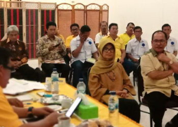 5 Balon Walikota Pematangsiantar dari Partai Golkar Hadiri Fit and Proper Test di Medan