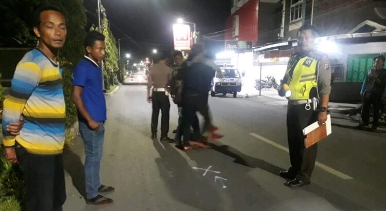 Kecelakaan di Jalan Melanthon, Dua Warga Tanah Jawa Terkapar! Satu Tewas di Tempat