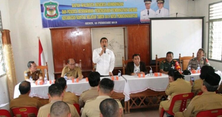 Buka Musrenbang, Walikota Siantar Berharap Seluruh Aspirasi Warganya Bisa Terakomodir
