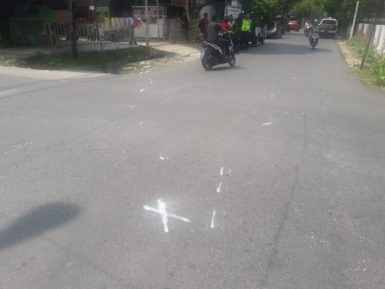 Vario Kontra Vario di Persimpangan Jalan Adam Malik, Dua Warga Simalungun Luka-Luka