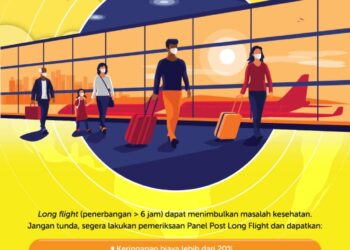 Solusi Sehat Atasi Efek Samping dari Long Flight Solusi Sehat