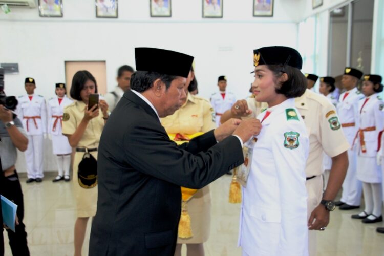 Paskibraka Kota Siantar 2018 Dikukuhkan