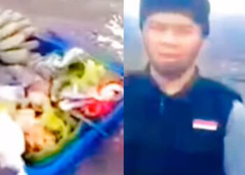 Sesajen di Gunung Semeru Ditendang Pria Berjenggot, Netizen: Bajingan