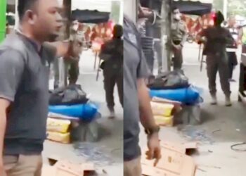 Petugas Satpol PP di Aceh Dimaki Pedagang Kaki Lima