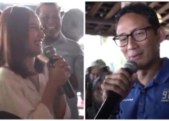 'Tembak' Sandiaga Uno. Vincentia Tiffani: "Boleh Gak Pak Saya Jadi Istri Kedua Bapak" 'Tembak' Sandiaga Uno. Vincentia Tiffani: "Boleh Gak Pak Saya Jadi Istri Kedua Bapak"