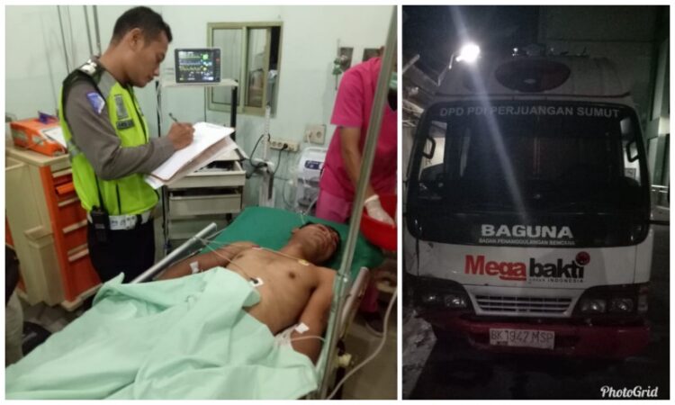 Kecelakaan Kontra Mobil Baguna PDIP, Putra Sinaga Dilarikan ke Rumah Sakit