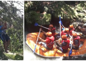 Flying Fox dan Arung Jeram Sungai Bah Bolon Bakal Jadi Wisata Favorit Kota Siantar