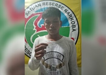 Ditangkap di Jalan Haji Ulakma Sinaga, Warga Sidamanik ini Gagal Nyedot Sabu