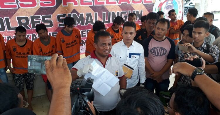 Transaksi Rp 1 M/Bulan, Polres Simalungun Gulung Komplotan Narkoba dari Siantar