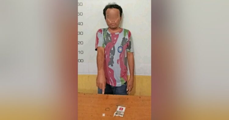 Ditangkap Polres Simalungun, Pria ini Gagal Menyedot Sabu, 'Rembo' Jadi DPO