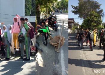 Acara Bersih-Bersih Sungai Bah Bolon Dibatalkan Sepihak, Puluhan Siswa Kecewa