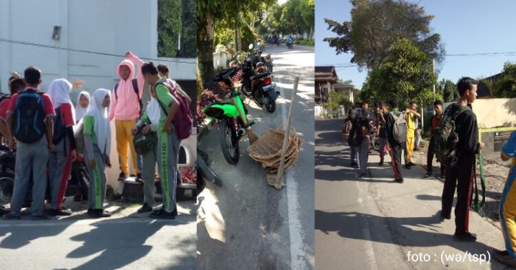 Acara Bersih-Bersih Sungai Bah Bolon Dibatalkan Sepihak, Puluhan Siswa Kecewa