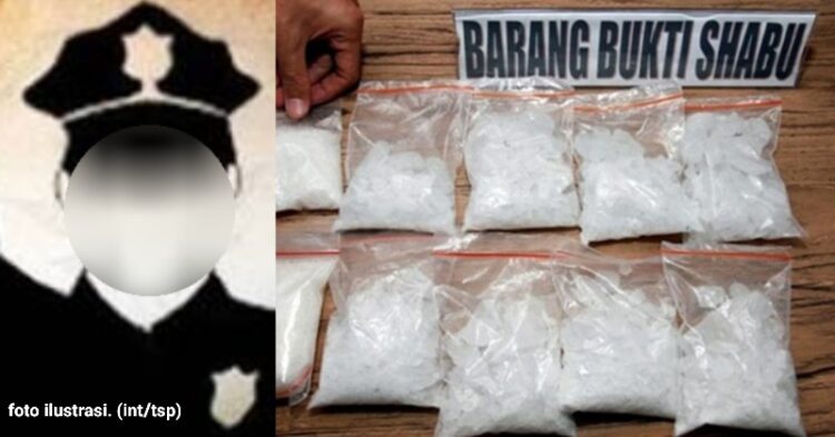 Pesta dengan Sabu 1 Kilogram! Seorang Oknum Polisi dan 6 Warga Sipil Ditangkap