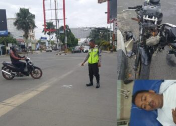 Lakalantas di 'Lampu Merah' Pahlawan, Satpam PT STTC Terkapar di Rumah Sakit Lakalantas di 'Lampu Merah' Pahlawan, Satpam PT STTC Terkapar di Rumah Sakit