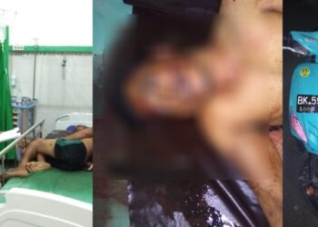 Tabrak Gundukan Tanah di Jalan Kasuari, Mr X Pengendara Suzuki Spin ini Terkapar Tabrak Gundukan Tanah di Jalan Kasuari, Mr X Pengendara Suzuki Spin ini Terkapar
