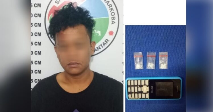 Berkat Informasi Masyarakat, Buruh Bangunan Pengedar Sabu ini Diciduk