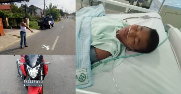 Tak Berikan Prioritas Bagi Pejalan Kaki, Seorang Pengendara Tabrak Pelajar ini...