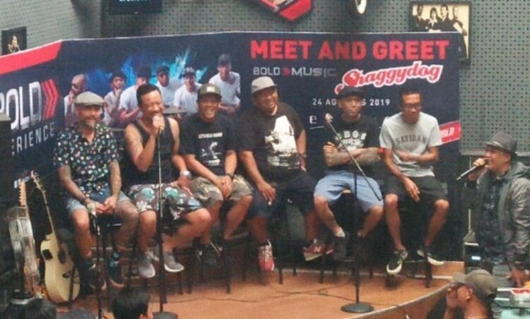Grup Band Shaggydog dan "Nasi Telur"