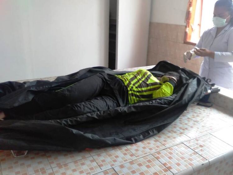 Korban saat di RSU Parapat. sumber foto; lintangnews.com.