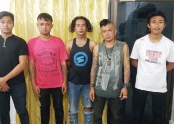Polisi Ciduk 5 Pelaku Pengeroyokan yang Menyebabkan Marudut Tua Sinaga Tewas