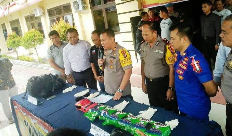 Gendong 8 Kg Sabu dari Malaysia, TKI Ilegal Asal Aceh Ditangkap di Tanjungbalai