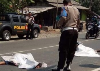 Septor-nya Hilang Kendali Saat Menyalip, Dua Bocah Belasan Tahun Tewas Dilindas Truk