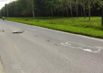 Kecelakaan di Jalan Asahan