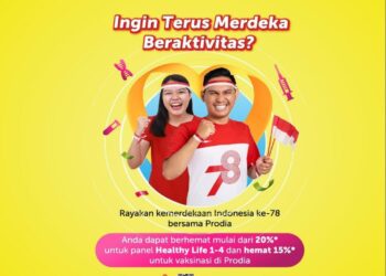 Merdeka dari Penyakit dengan Check-up dan Vaksinasi bersama Prodia Merdeka dari Penyakit dengan Check-up dan Vaksinasi bersama Prodia