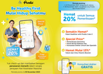 World Diabetes Day: Prodia Luncurkan Penawaran Spesial Khusus Pengendalian Diabetes Di Hari Diabetes Sedunia, Prodia tawarkan diskon dan pemeriksaan khusus. Lindungi diri dari risiko diabetes yang mengintai. #SehatBersamaProdia
